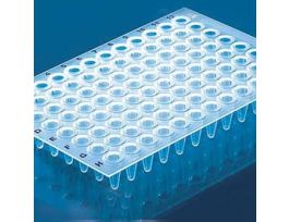PCR Plate, 96-Well, Non-Skirted, Low-Profile, Clear; 50/PK