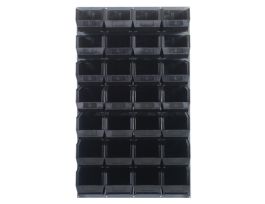 36INX61IN LOUVERED PNL W 28 QUS240BLACK