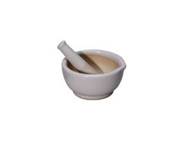 Mortar and Pestle Set, Porcelain; 300 mL, Each