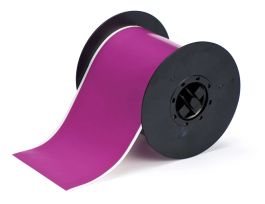 All Weather Permanent Adhesive Vinyl Label Tape for B30 Printers - 4" Purple