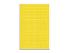 LABEL 0.79X0.2IN CRYO LASER 4X6IN SH. YE