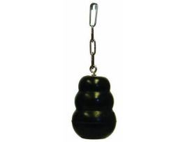 TOY KONG W/CHAIN LG 4IN BLACK