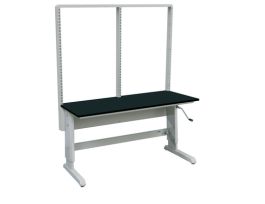 36X60 CRANK+LAMINATE TOP+DBL UPRIGHTS