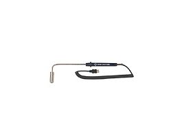 Type-J, 90 Angle Surf Probe, 8.5" L, Mini-Connector, Exposed, 5ft Coil Cord
