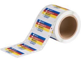 3 " x 1.875" HMIG Label 500/Roll