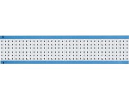 Alphabetical Vinyl Cloth Upper Case Scored Wire Marking Cards, K 1800 Total