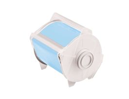 GlobalMark High Performance Polyester Labels 4 in W x 100 ft L Sky Blue
