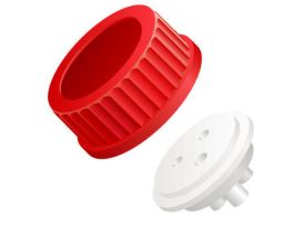 CAP ASSEMBLY RED 1/8 IN