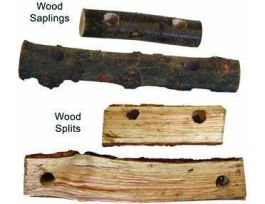 WOOD SAPLINGS BIRCH 12IN LONG