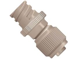 Threaded Luer Adapter, Natural PEEK/PK, 0.006" Bore, Female Luer x MicroTight Assembly; 1/EA