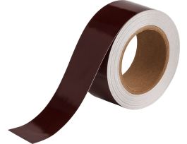 ISO 14726 Marine Standard Pipe Marker Vinyl 2 in W x 30 yd L Brown
