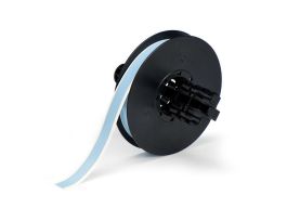 B30 Series Low-Halide Polyester Labels 0.5 in W x 100 ft L Sky Blue
