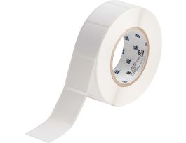 Chemical Resistant Cryogenic Polypropylene Labels for 3" Core Printers - 1.5" x 1.75"