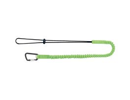 Tool Tethering Kit - single leg lanyard, tool tails, tool tape, Green, OS