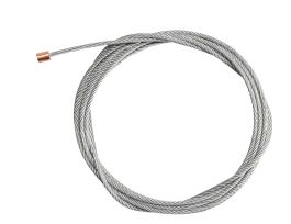 Lockout Cables 0.125 in Dia x 10 ft L Steel Silver