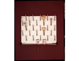 PEGBOARD SS MOD-RACK 30X30