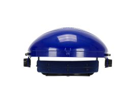 Headgear for Visor, Adj.Ratchet Suspension, Blue, Economy