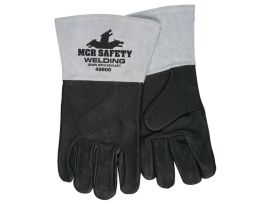 GLOVES SPLIT LEATHER BACK DZ