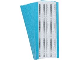 Fine Wire Markers Low Profile Vinyl Legend 5-May, 6250 Total