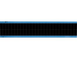 NEMA Wire Marker Repositionable Vinyl Cloth 0.75in H x 0.25in W Black PK/25 Crds