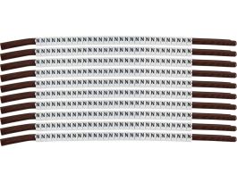 ClipSleeve Wire Markers Size 15 Nylon 14 AWG - 12 AWG, N Pack of 300 Each