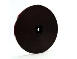 3M™ Dual Lock™ Reclosable Fastener SJ3870, Black, 6 in x 45 yd, Type 250, 1 per case