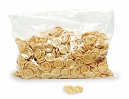 Nitrile Finger Cots, Powder Free, 2 3/4'' length, 3 mil, white, rolled. 5 gross (720 cots) per bag, 30 bags/case (150 gross/case). Size Large