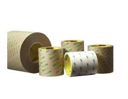 3M™ Ultra High Temperature Adhesive Transfer Tape 9082 Clear, 1/4 in x 60 yd, 2 mil, 36 rolls per case