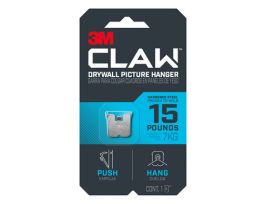 3M™ CLAW™ Drywall Picture Hanger 15lb 3PH15-1EF, 1 Hanger