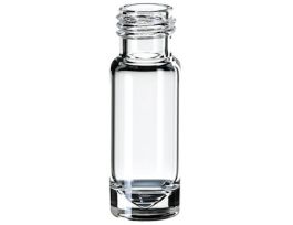 Vial, 1.1 mL, Glass, High Recovery, 9 mm Short Thread; 1000/pk