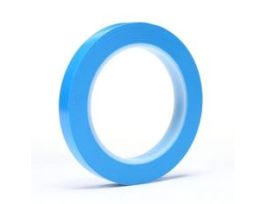 Scotch® High Temperature Fine Line Tape 4737S, Blue, Variable Width x 36 yd, 5.4 mil