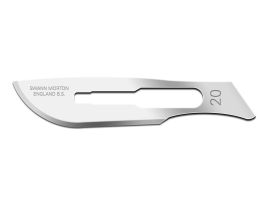 BLADE SWANN-MORTON STERILE CARBON STL 20