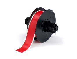 B30 Series Low-Halide Polyester Labels 1.125 in W x 100 ft L Red