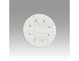 3M™ Hookit™ Microfinishing Film Disc 268L, 30 Mic 3MIL, Type D, 6 in x NH, D/F 8HL, Die 600HY, 25/Bag, 500 ea/Case