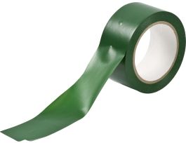 Marking Tape Roll - Abrasion Resistant Vinyl, Solid Color, Green, 2"
