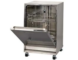 Glassware Washer, Freestanding, with DI Rinse, Top and Bottom Standard Racks; 115V 60 Hz