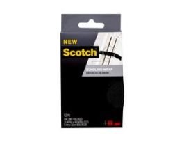 Scotch™ Bundling Wrap, RF3740, 0.75 in x 12 ft (19,0 mm x 3,6 m) Black