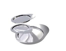 LID PLATINUM FOR SCHA 2/4 80ML DISH.