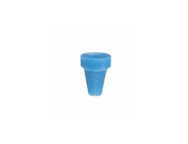Flangeless Ferrule, Natural ETFE, 1/8" OD Tubing, 1/4-28 Flat-Bottom; 10/PK