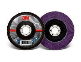 3M™ Flap Disc 769F, 60+, T29, 5 in x 7/8 in, 10 ea/Case