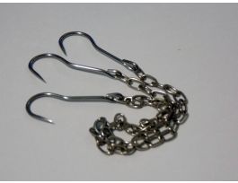 TRIPLE CHAIN HOOKS 150 MM