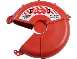 Collapsible Gate Valve Lockout Device, 7-13" Diameters