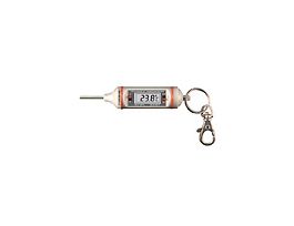 Traceable Pen-Style Digital Thermometer with Calibration, Key-Chain; 3" L, 300F