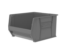 BIN SUPER SZ 20X18-3/8X12 GRY