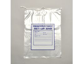 BAG RESP SET UP DRAWSTG 2MIL 12X16