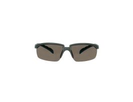 3M™ Solus™ 2000 Series, S2002SGAF-BGR, Gray/Blue-Green Temples, Scotchgard™ Anti-Fog Coating, Gray AF-AS lens, 20ea/cs