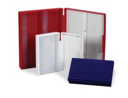 VWR MICROSLIDE BOX 100PL RED. EA