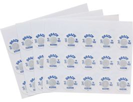 Temperature Indicating Labels, Quantity per Card or Sheet 15, Temperature Threshold 160F