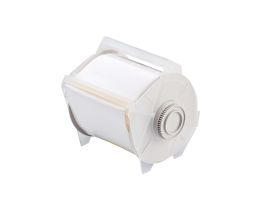 GlobalMark High Performance Polyester Labels 4 in W x 100 ft L White