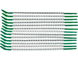 ClipSleeve Wire Markers Size 09 Nylon 18 AWG - 18 AWG, N to Z Pack of 13 Each